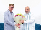 J-K CM Omar Abdullah calls on Amit Shah to discuss statehood, business rules for UT