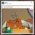 ‘Modi ji ne bola hai, karna padega’: Netizens hilariously back PM’s ‘work from home’ advice to tackle gas crisis