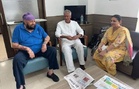 Punjab BJP president Jakhar meets Capt Amarinder at Mohali hospital, sparks political buzz