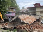 J-K: Kulgam Police strike at roots of crime, drug peddlers' illegal shops levelled in Drien Dawlatabad