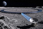 Luna Ring: Can a solar belt around the Moon power Earth after sunset?