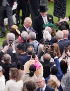 King jokes about ageing in candid exchange at Buckingham Palace