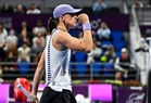 Iga Swiatek gives on-court interview after impressive win over Jessica Pegula in Rome