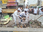 Hansi SDM leads cleanliness drive amid strike by sanitation workers