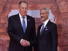 EAM Jaishankar welcomes Russian FM Sergey Lavrov at BRICS Foreign Ministers’ meeting