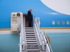 Trump gives signature fist pump, final wave as he departs China after historic visit