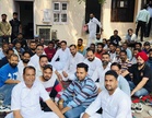 In Malerkotla, civic body election candidates reach protest sites to seek votes