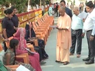 UP CM Yogi Adityanath holds 'Janta Darshan' in Gorakhpur
