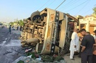 One killed, 10 injured as sleeper bus overturns near Ghagga in Patiala district