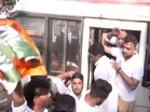 "89 instances of paper leaks under Modi govt": Protesting Congress workers at Chennai Egmore railway station over NEET exam row