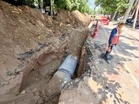 Recently recarpeted roads dug up for laying pipes in Ludhiana