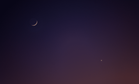 Watch Venus And A Slender Crescent Moon Dazzle The Western Sky Tonight!