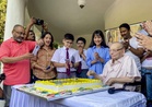 ‘I ate 20 tikkis…’: Ruskin Bond ushers in 92nd birthday in Dehradun with tales, wit and nostalgia