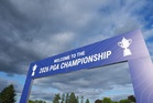 The score a one-handicap amateur golfer shot around Aronimink the day after the PGA finished