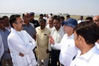 Haryana Assembly Speaker Kalyan inspects flood protection works along Yamuna river