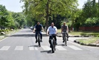 Senior Chandigarh officials join “No-Vehicle Wednesday” initiative
