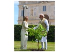 PM Modi, Italy PM plant Black Mulberry sapling under 'Ek Ped Maa Ke Naam' initiative