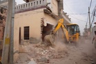 Property linked to drug peddler demolished in Srinagar