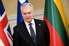 Lithuanian president calls drone alarm an 'important lesson'