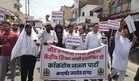 ‘Main bhi cockroach’ banners seen on roads as youth stage protest in Rohtak