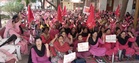 ASHAs protest in front of Civil Surgeon office, demand immediate disbursal of salaries