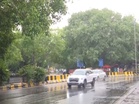 Delhi witnesses light rainfall, breeze brings brief relief amid continuing heatwave conditions