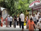 Devotees offer prayers at revered shrine of Baba Dhansar in Jammu and Kashmir's Reasi