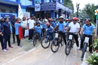 100 take part in ‘Sunday on Cycle’ in Dharamsala