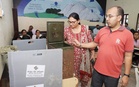 133 parties dispatched to voting stations with election material