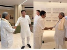 Karnataka CM Siddaramaiah meets Congress Gen Secy KC Venugopal and Randeep Surjewala at Indira Bhavan