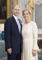 New portrait of Prince Edward and Sophie revealed ahead of their trip to Portugal