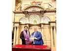 Sandeep Marwah Was Honoured at Parliament of Victoria for Four Decades of Global Cultural Diplomacy