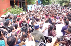 Violence outside former Kerala CM Pinarayi Vijayan’s house as ED searches premises in CMRL case