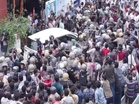 CPI(M) cadres allegedly damage ED vehicle during protest outside Pinarayi Vijayan's residence in Keralam