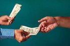 Police officer caught taking bribe by Vigilance officials after dramatic chase