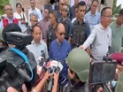 Manipur CM Yumnam Khemchand Singh visits Makhan relief camp; assures swift justice for displaced villagers