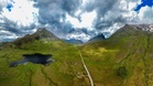 In Scotland, National Geographic named this hike through rugged mountains as the most beautiful in Europe