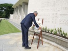 Defence Secy pays tribute at Kranji War Memorial in Singapore