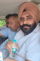 AAP MLA Harmeet Pathanmajra walks out of Bathinda jail on getting bail in rape case