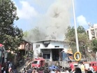 Massive fire at godown in Mumbai's Andheri East