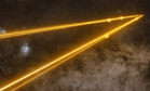 Scientists Fired Lasers Toward The Galactic Center And Captured A Breathtaking Result