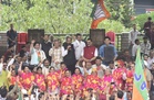 BJP celebrates Mandi MC poll sweep with victory procession