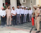 Fire safety training session held at Patti Judicial Court Complex