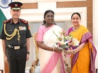 CDS General NS Raja Subramani calls on President Murmu