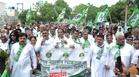 INLD protests fuel price hike in Karnal, Kaithal, targets BJP govt
