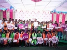 Telangana: BRS working president KT Rama Rao distributes tablets under "Gift A Smile" program