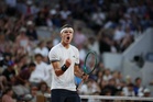 Jakub Mensik reacts after passing Ivan Lendl with historic Roland Garros win over Joao Fonseca