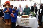Queen Camilla joins Paddington Bear at British Library to mark National Year of Reading