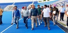 Hockey India team inspects Chandigarh stadium for Champions Trophy