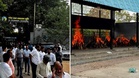 ‘I could not save my children’: Hundreds mourn Gurugram family lost in devastating Delhi fire